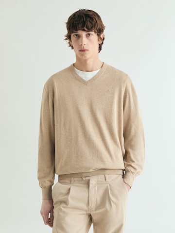 Scalpers Sweater ' ' in Beige