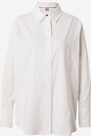 BOSS - Blusa 'Bepura' em branco: frente