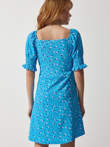 Happiness İstanbul Letné šaty - Modrá