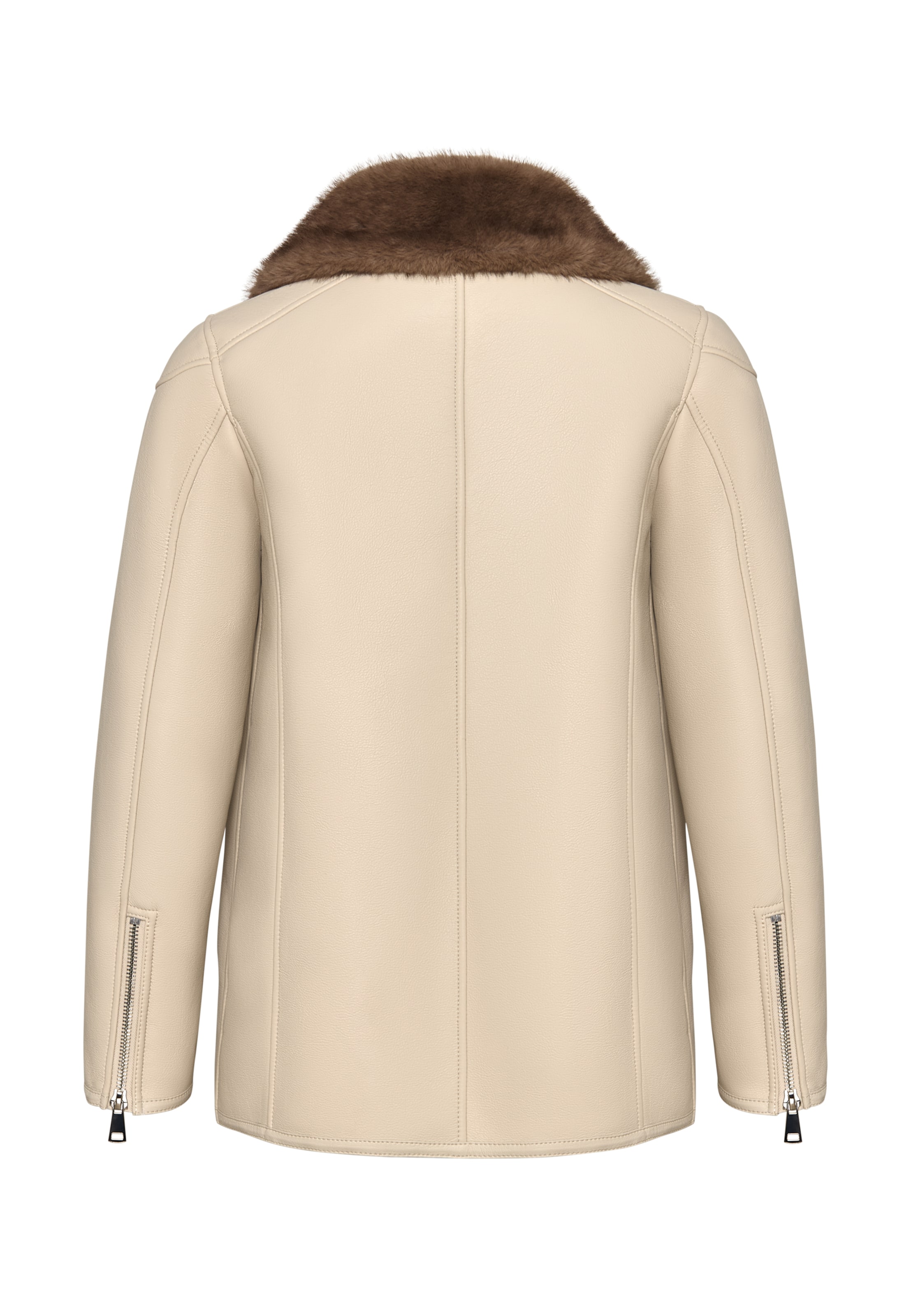 Manteau d’hiver CESARE GASPARI en blanc