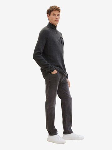 TOM TAILOR Slimfit Jeans 'Josh' in Grijs