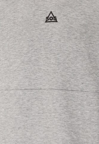 SOS Sweatshirt 'Bovec' in Grau
