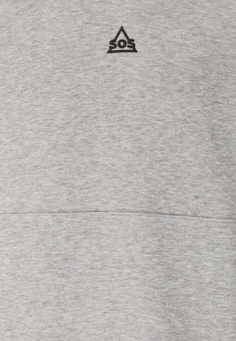 SOS Sweatshirt 'Bovec' in Grijs