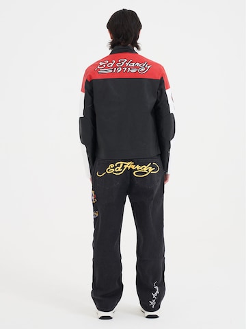 Veste mi-saison '1971' Ed Hardy en noir