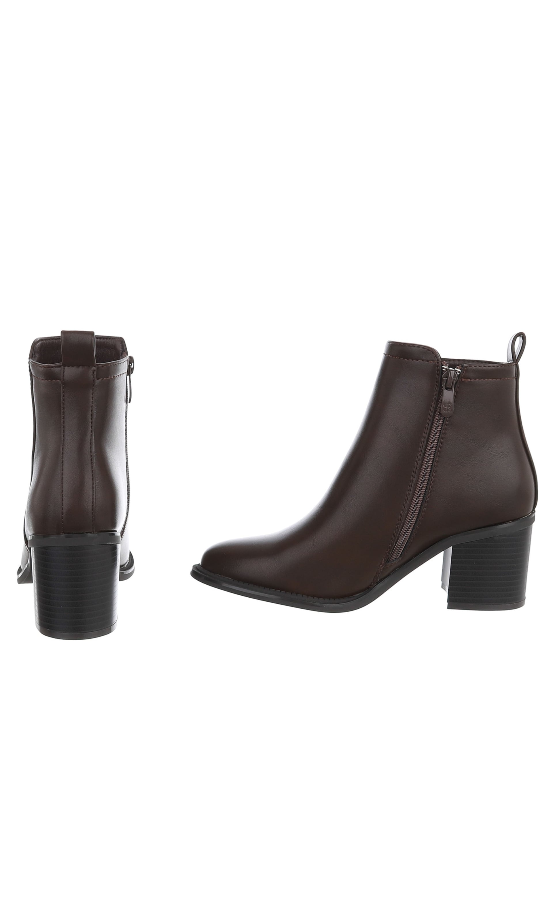 Ital-Design Ankle Boots in Brown