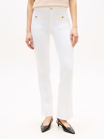 TOMMY HILFIGER Boot cut Jeans in White: front