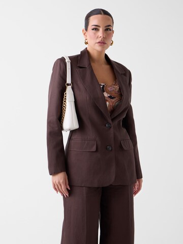 GUESS Blazer 'Marciano' in Brown: front