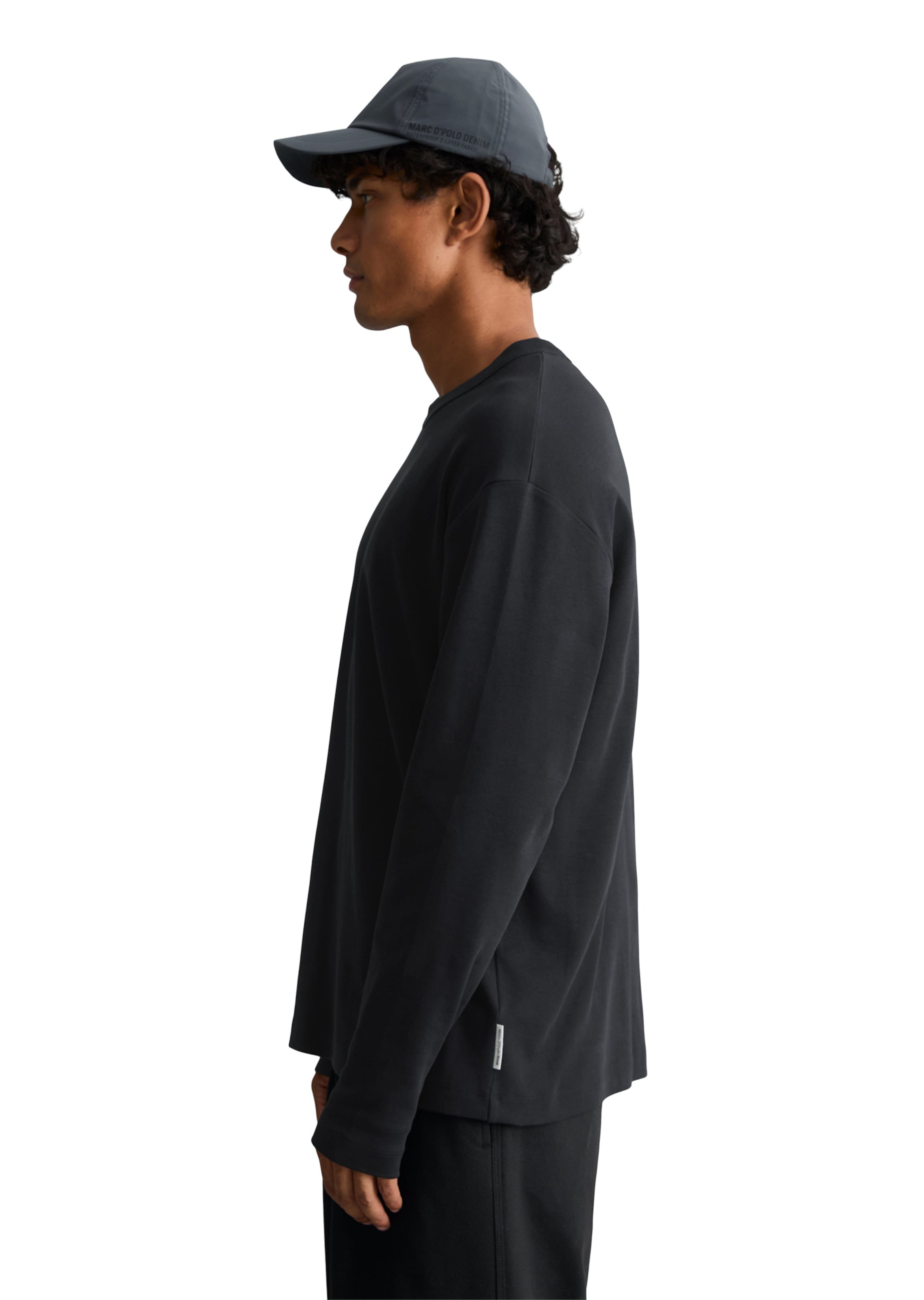 Marc O'Polo DENIM Shirt in Black: side