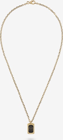 Philipp Plein Necklace 'PLEIN TAG' in Gold: front