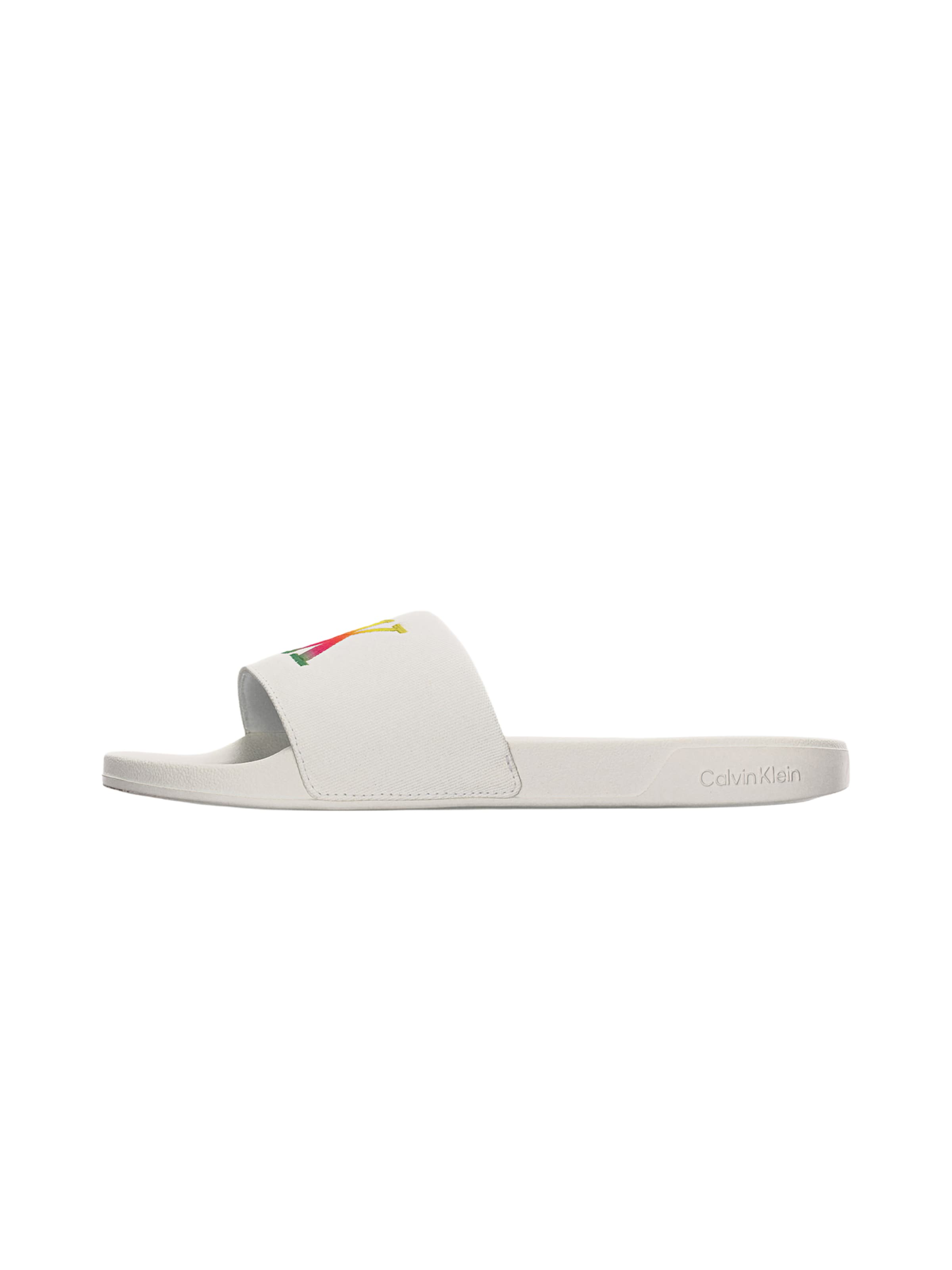 Calvin Klein Pantoletter 'ESSENTIAL' i hvid: forside