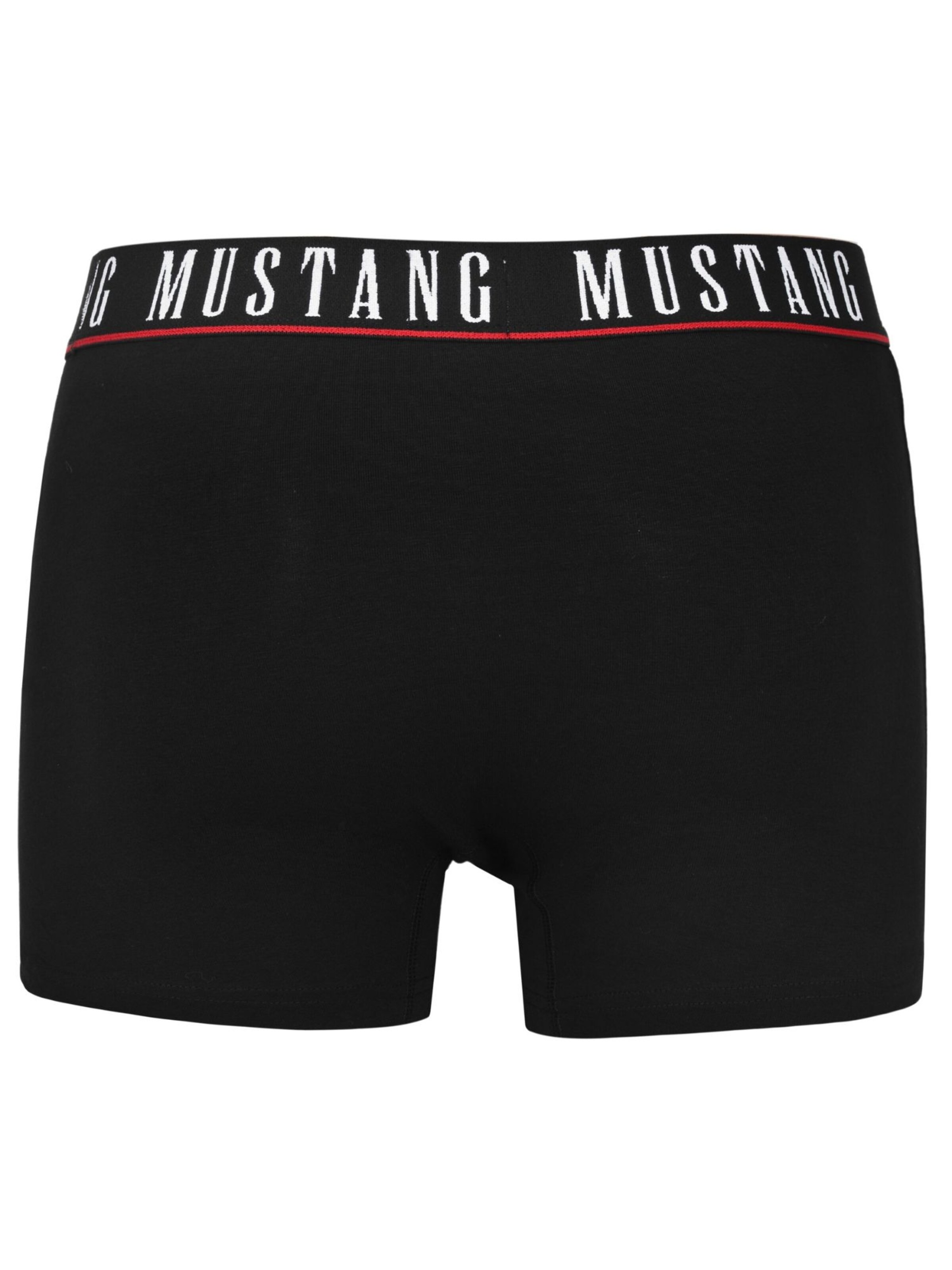 MUSTANG Boksershorts i sort