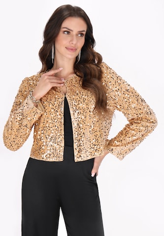 faina - Blazer en oro: frente