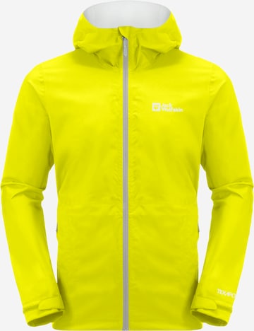 JACK WOLFSKIN Outdoor jacket 'ELSBERG 2.5L' in Yellow: front