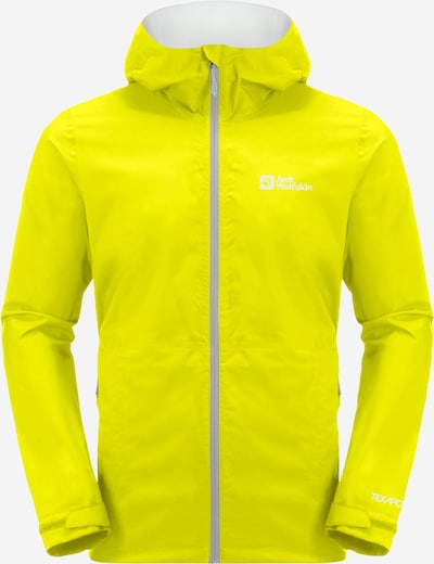 JACK WOLFSKIN Outdoorová bunda 'ELSBERG 2.5L' - limone / šedá, Produkt