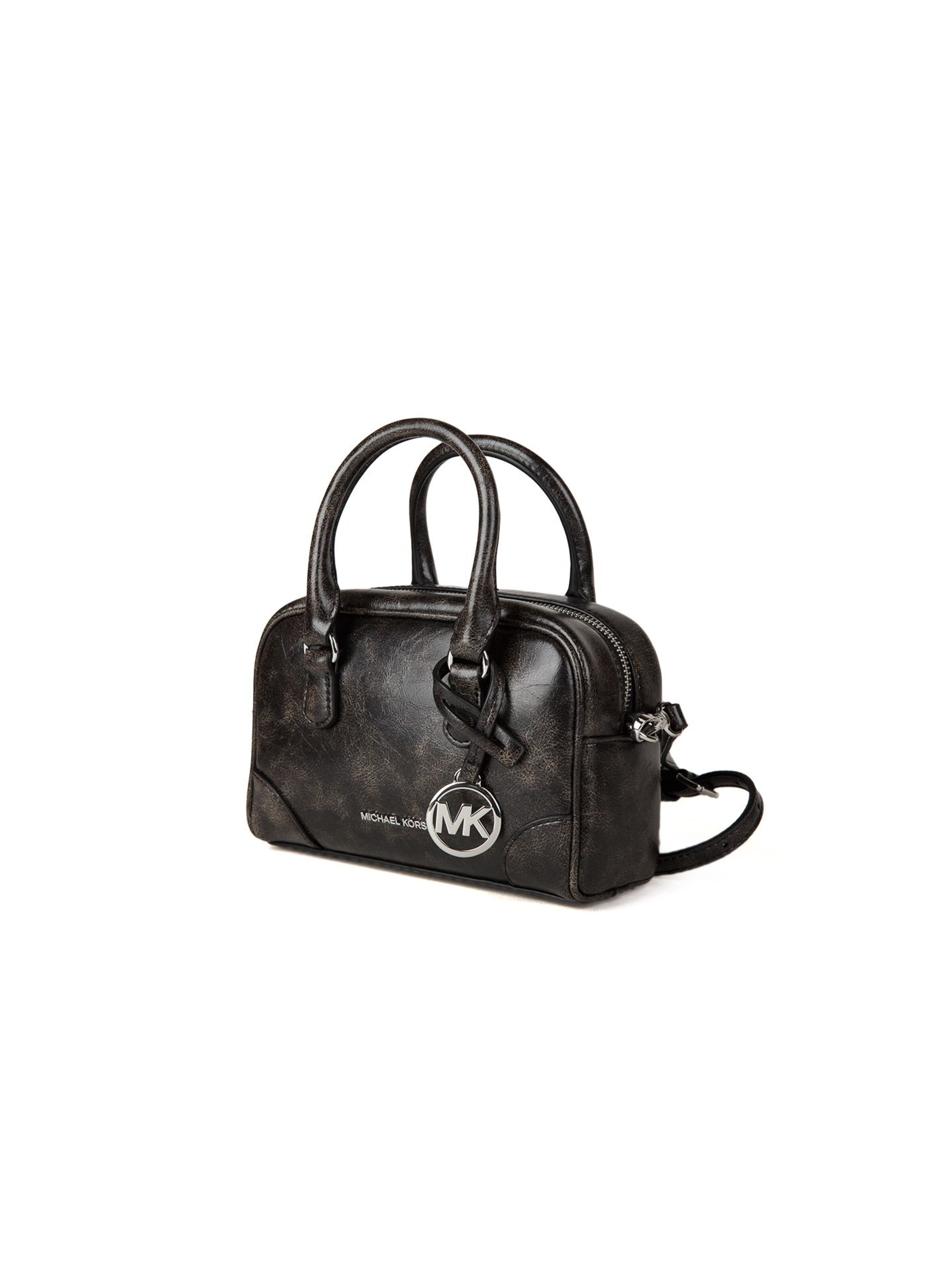 Michael Kors Handtas 'Thompson Extra-Small Satchel Crossbody' in Zwart