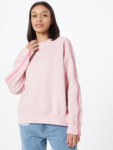 Tally Weijl Sweatshirt in Pink: front