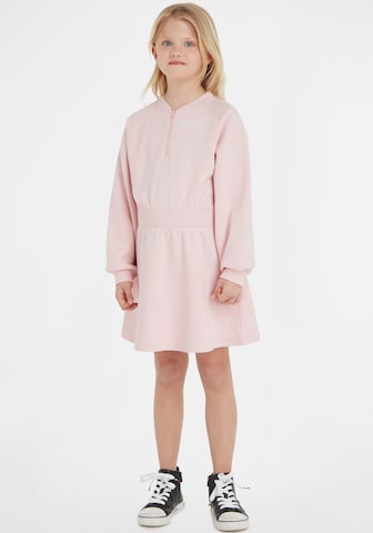 TOMMY HILFIGER Jurk in Roze: voorkant