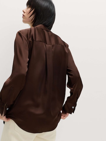 Chemisier Marks & Spencer en marron