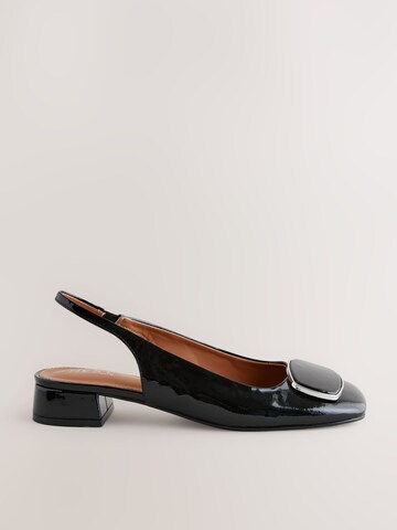 Next Riemchenballerina 'Forever Comfort®' in Schwarz
