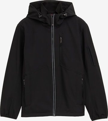 TOM TAILOR Tussenjas in Zwart: voorkant