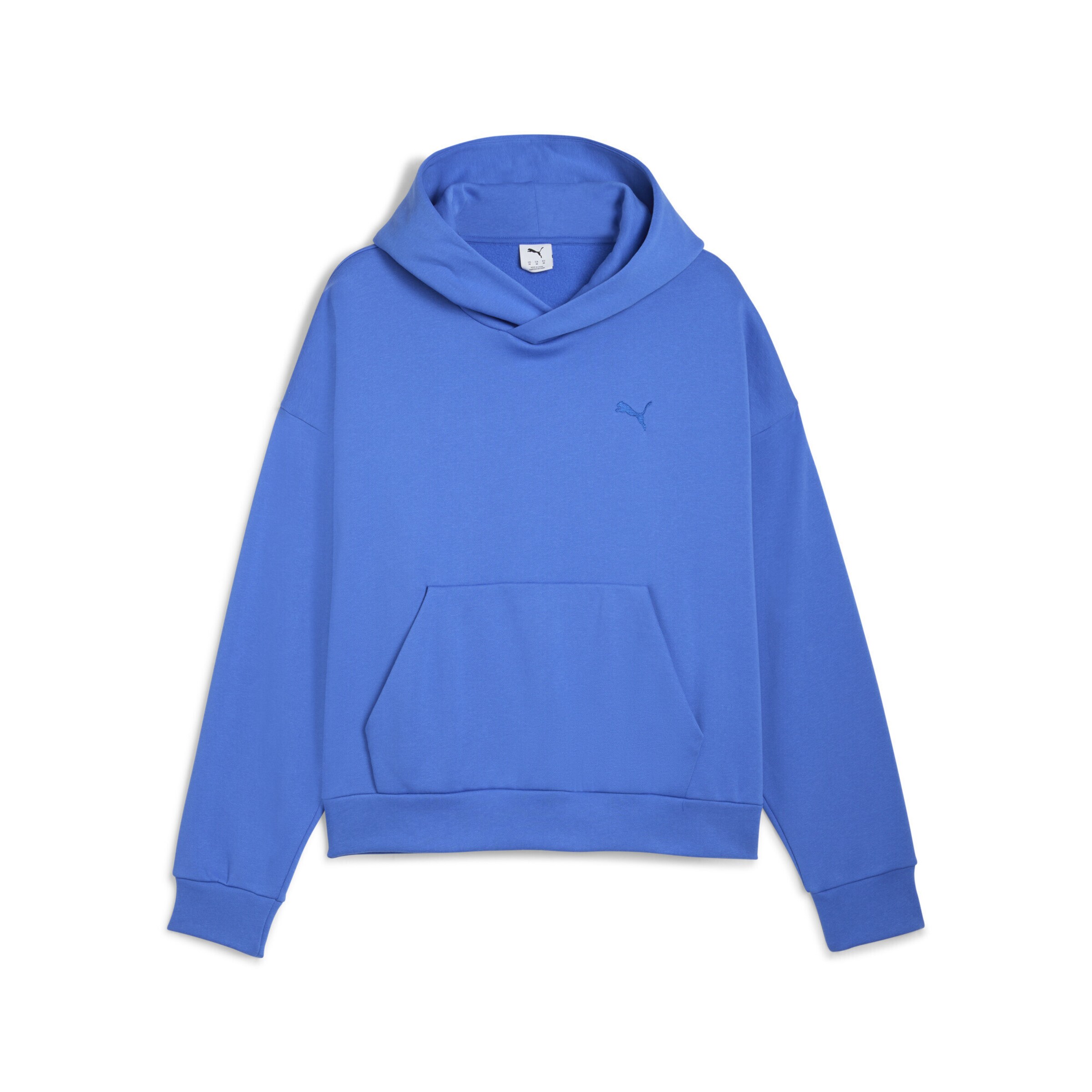 PUMA Sweatshirt 'Wardrobe Essentials' in Blau: Vorderseite