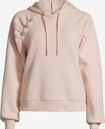 Orsay Sweatshirt 'Crystal' in Beige: front