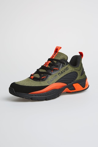 CAMP DAVID Sneakers in Green