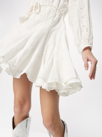 Robe 'Poppy Lace' Line of Oslo en blanc