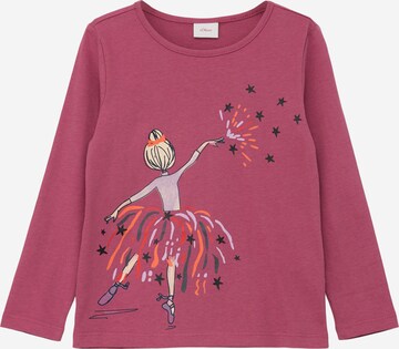 T-Shirt s.Oliver en rose : devant