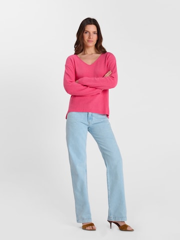 Le Temps Des Cerises Pullover in Pink