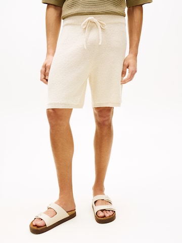 TOMMY HILFIGER Regular Панталон в бежово: отпред