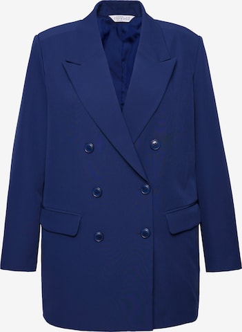 Blazer Studio Untold en bleu : devant
