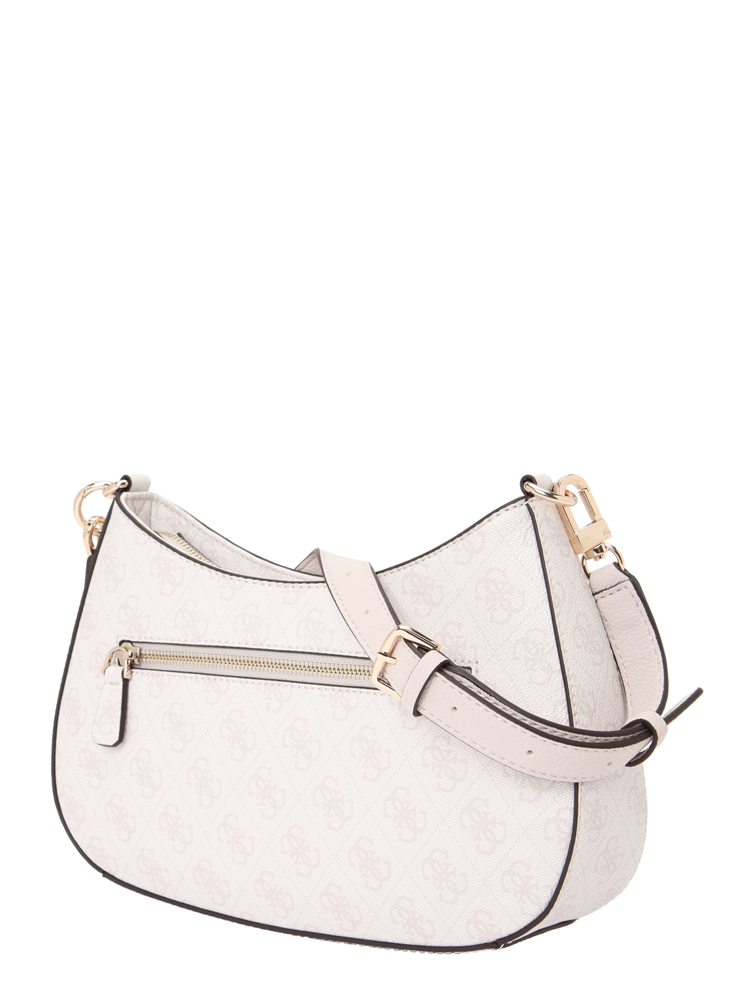GUESS Наплечная сумка 'NOELLE II TOP ZIP SHOULDER BAG' в Белый