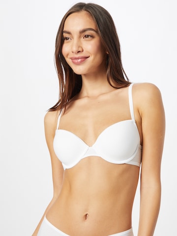 ESPRIT T-shirt Bra in White: front