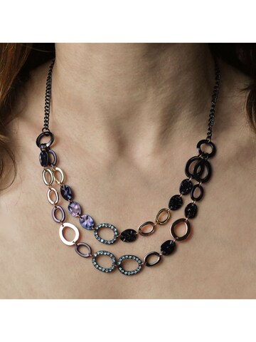 Steuer Necklace in Brown: front