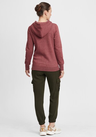 Oxmo Sweatshirt 'Olive' in Rood