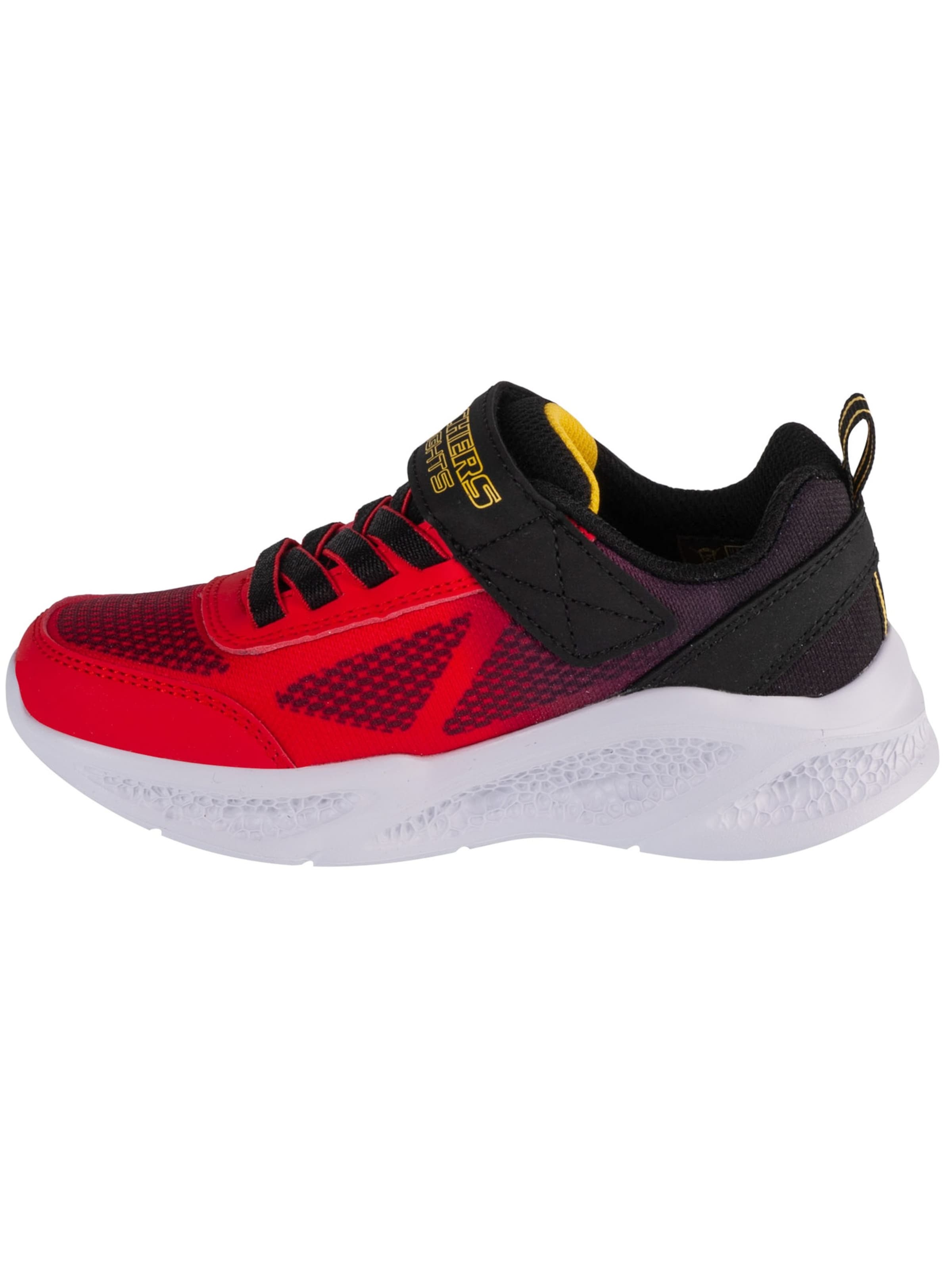 SKECHERS Sneakers 'Skechers Meteor-Lights - Krendox' in Red: front