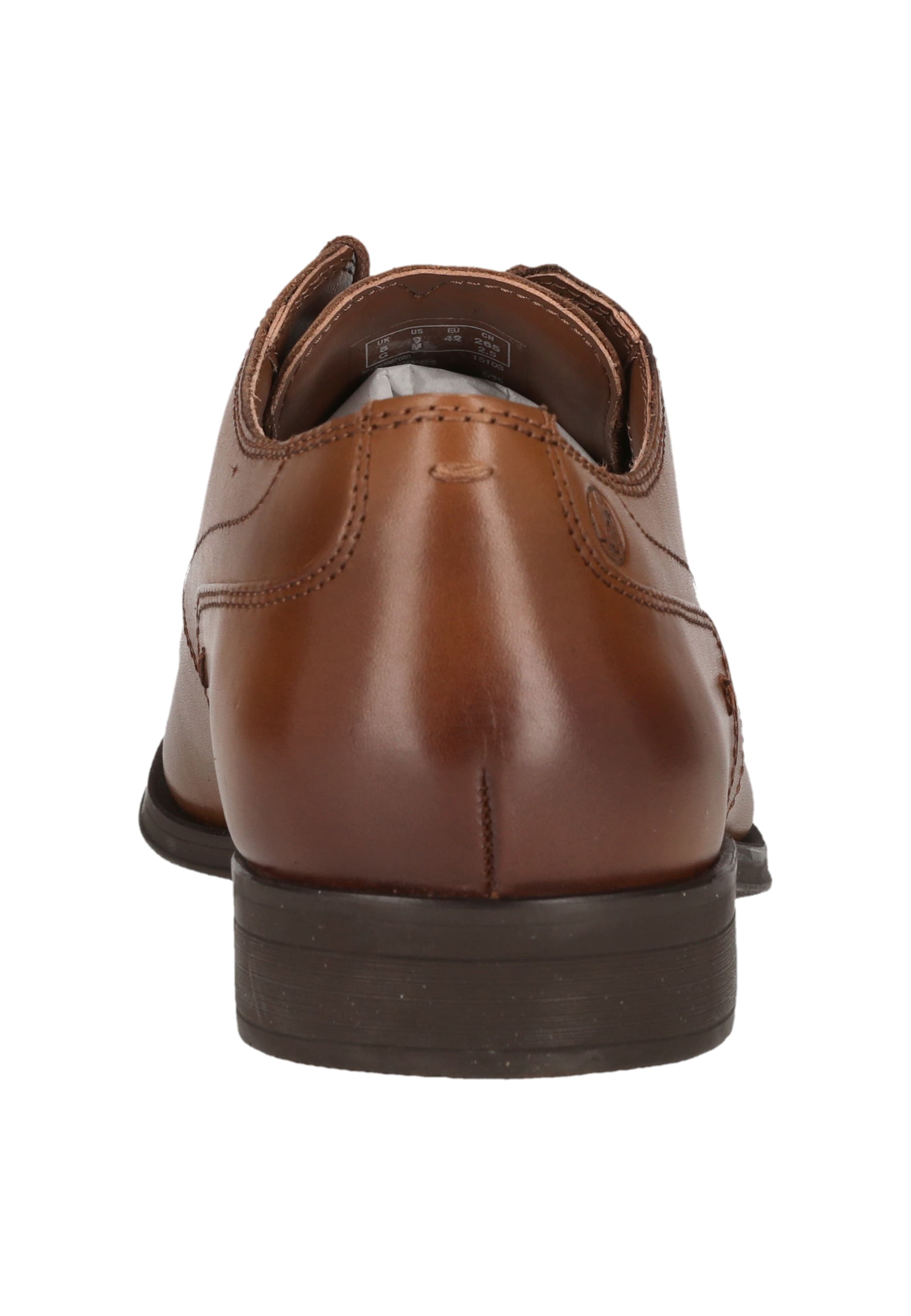 CLARKS Veterschoen 'Paulton Lace' in Bruin