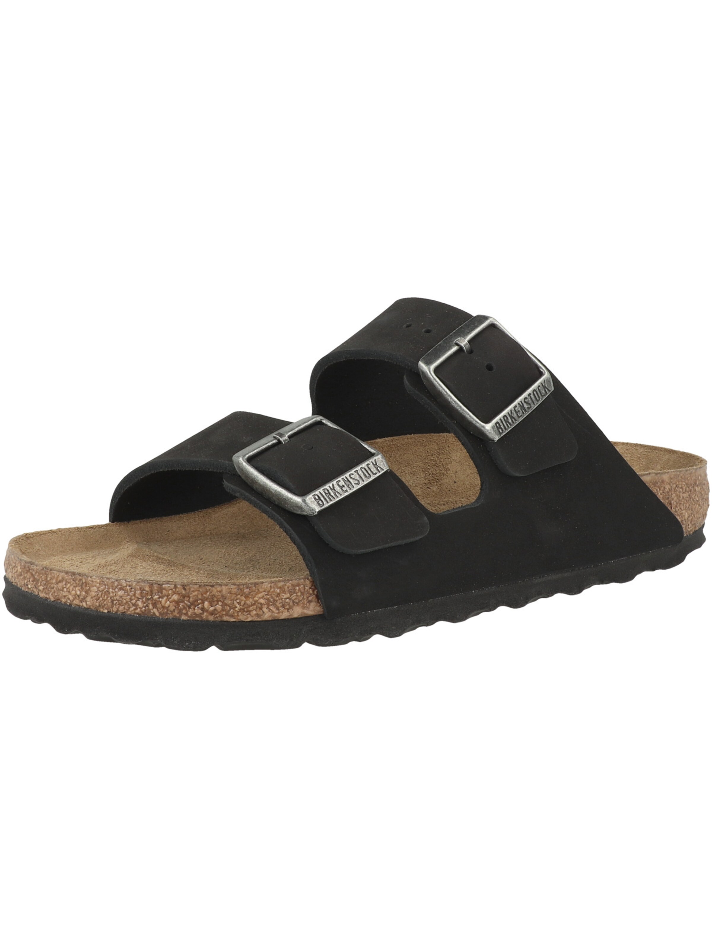 BIRKENSTOCK Mules 'Arizona' in Black: front