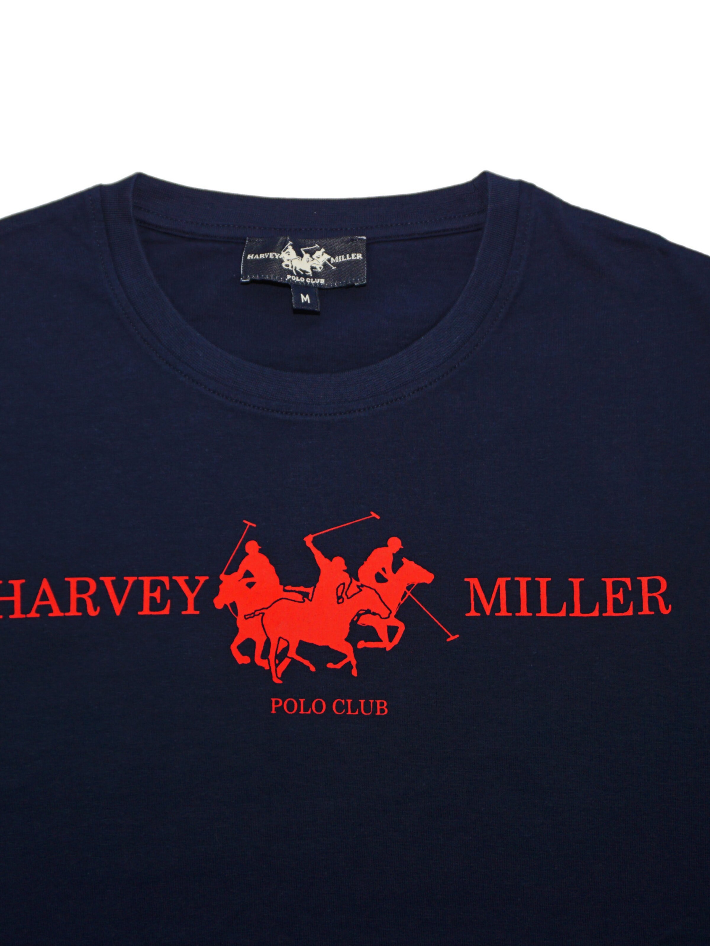 T-Shirt HARVEY MILLER en bleu