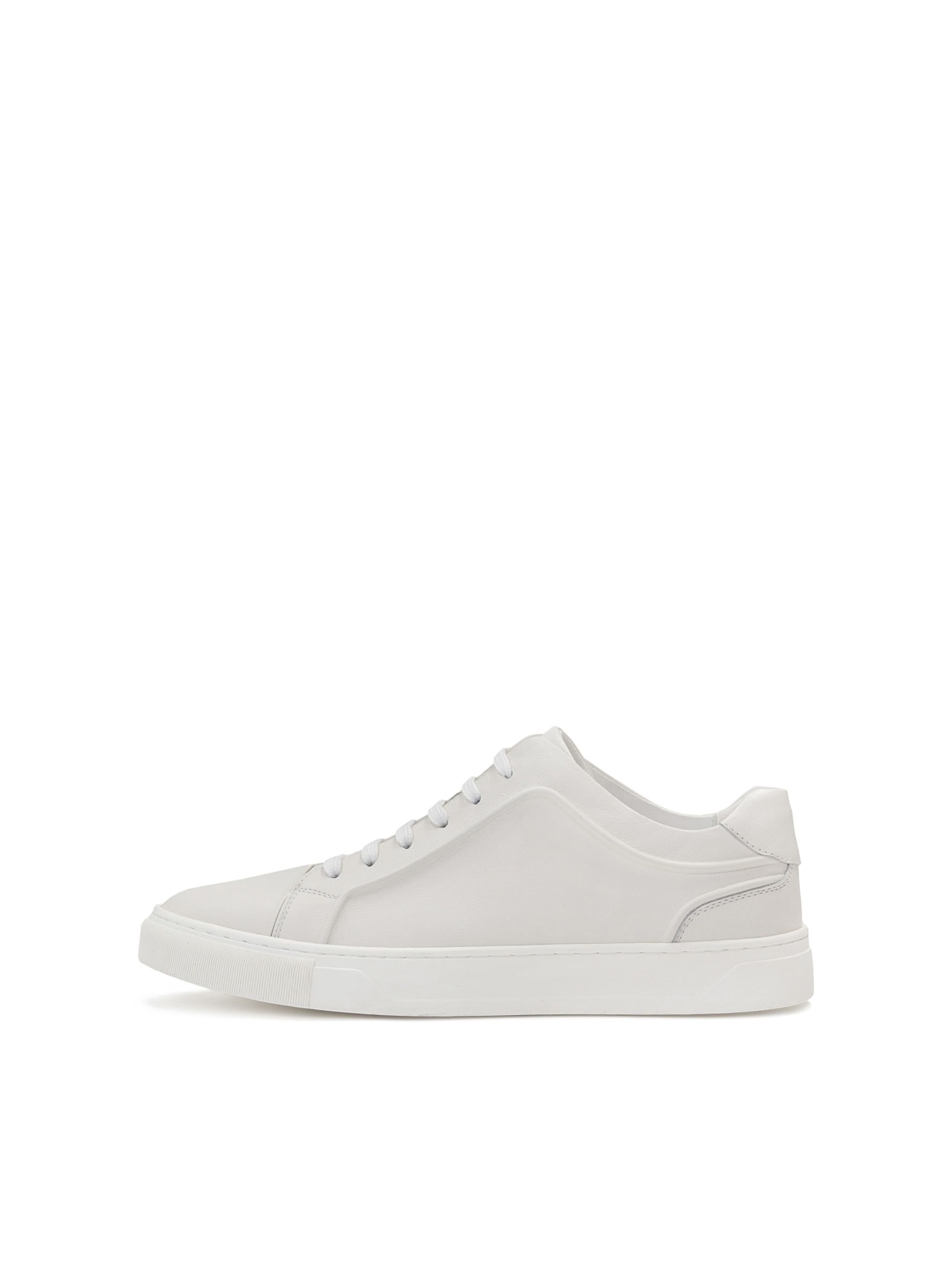 Sneaker bassa di Kazar in bianco: frontale
