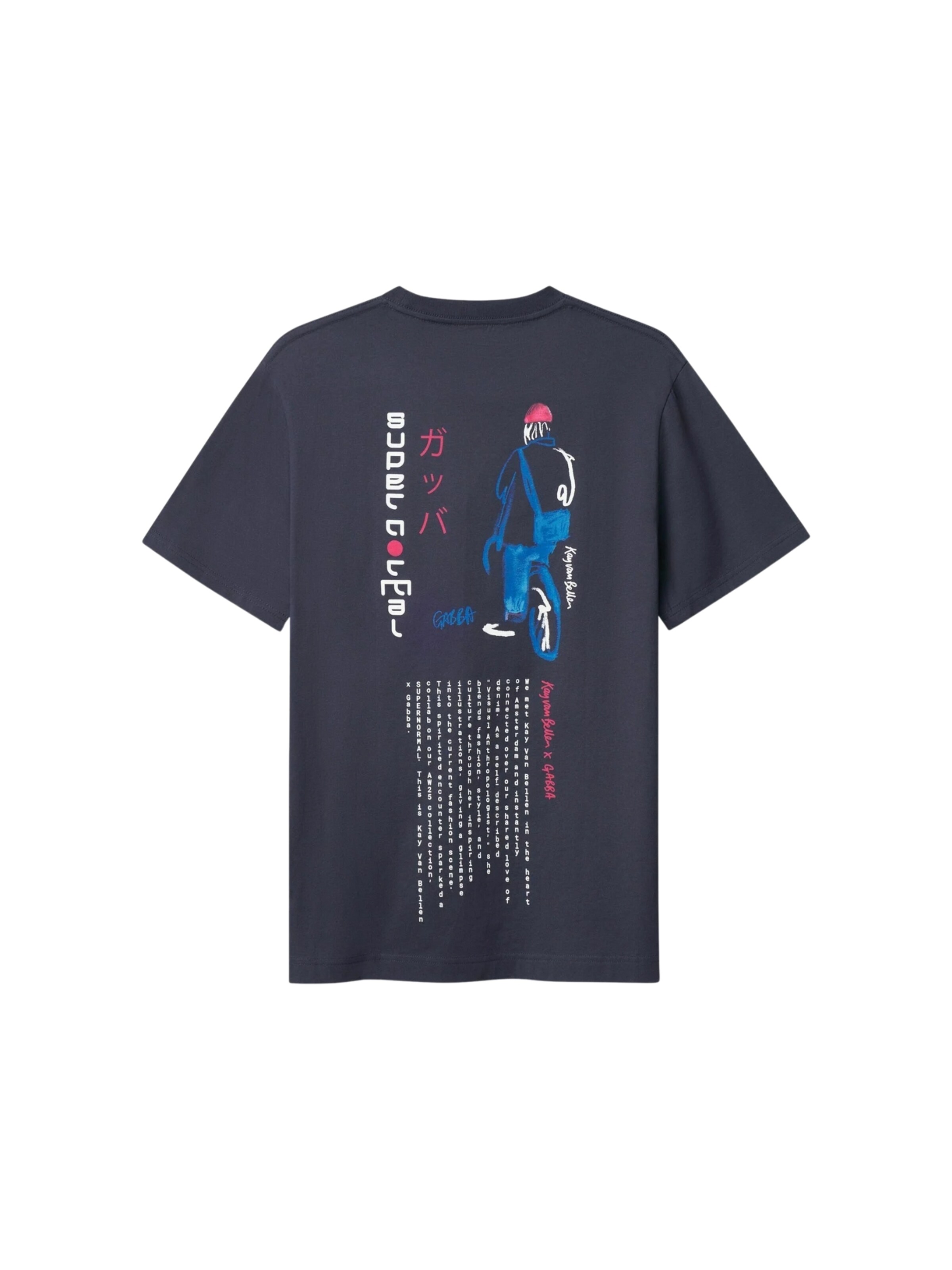 T-Shirt 'Dune' GABBA en bleu