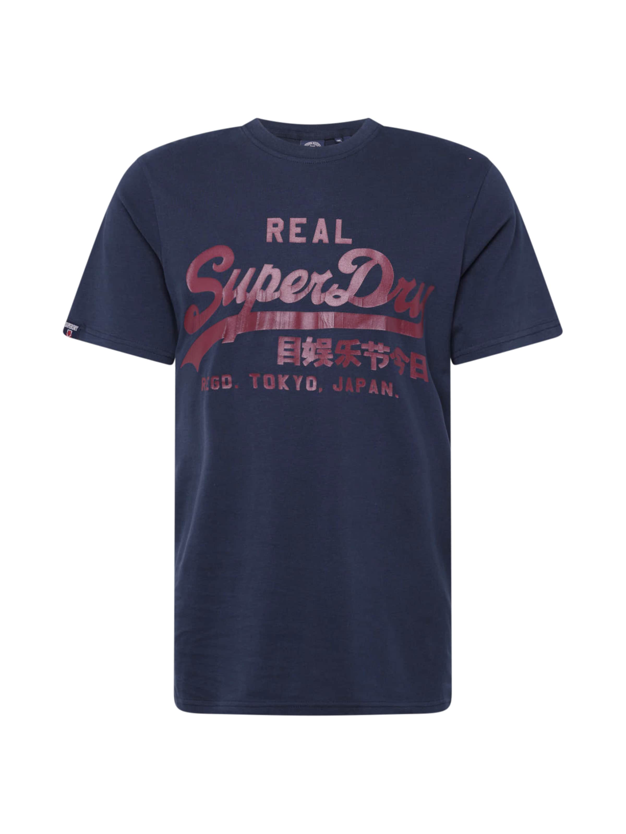 Superdry & Co T-Shirt 'Classic' in Blau: Vorderseite