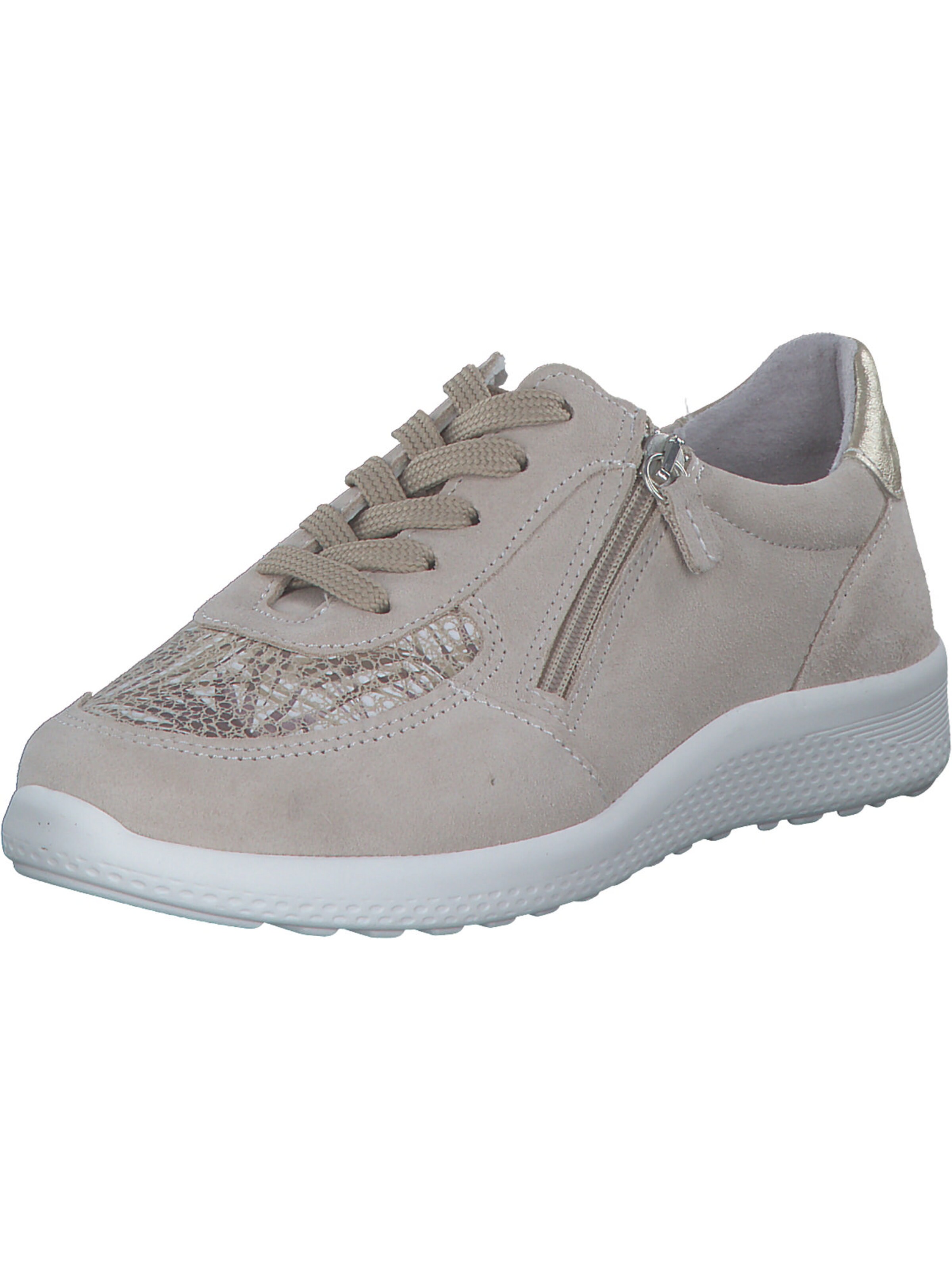 ACO Platform trainers 'Kira' in Beige: front