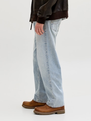 JACK & JONES Loosefit Jeans 'JJIEddie JJOriginal' in Blauw