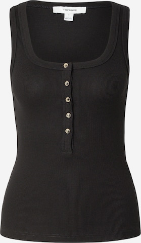 Top 'ELLA' di TOPSHOP in nero: frontale
