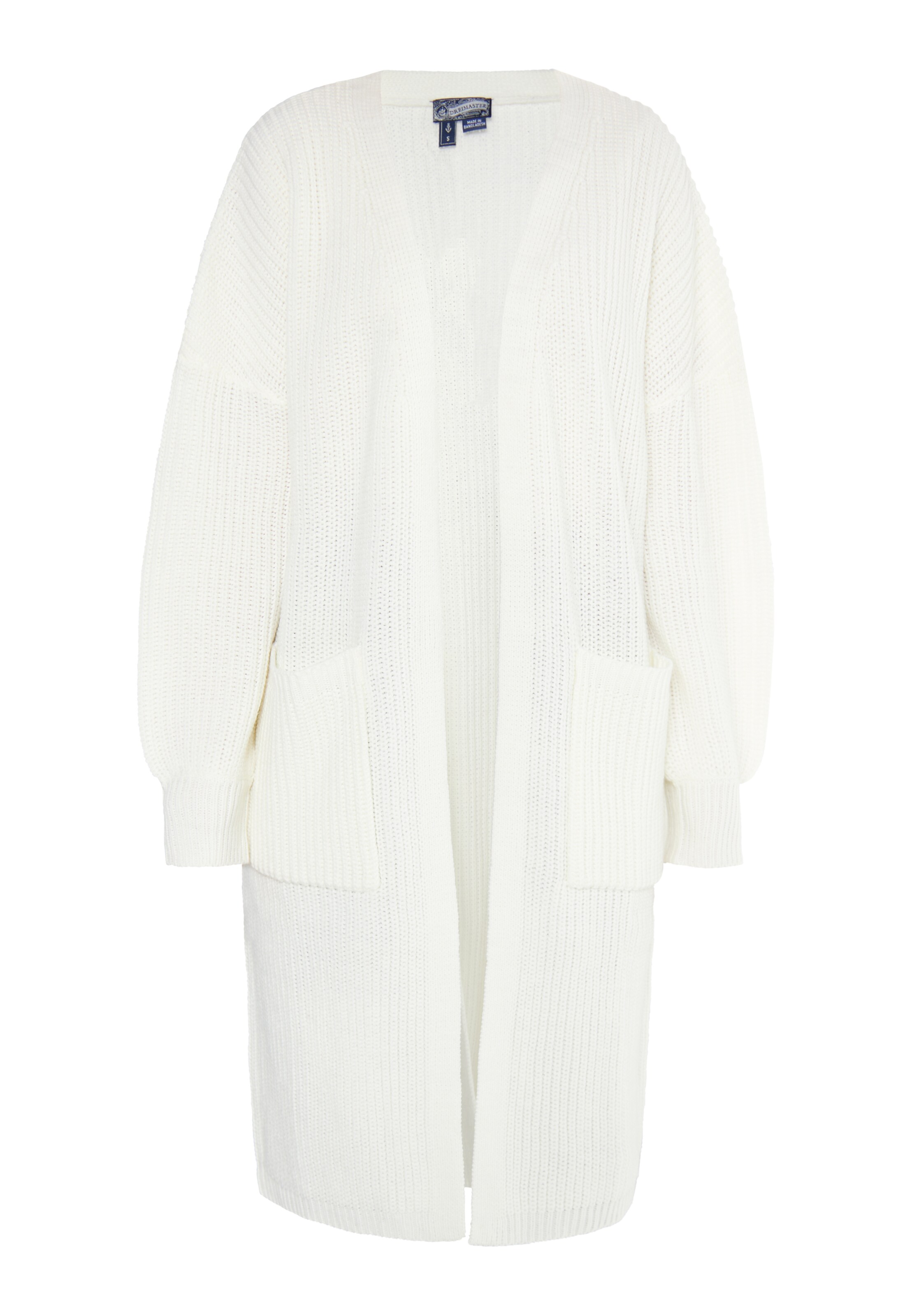 DreiMaster Vintage Kampsun, värv valge: eest vaates