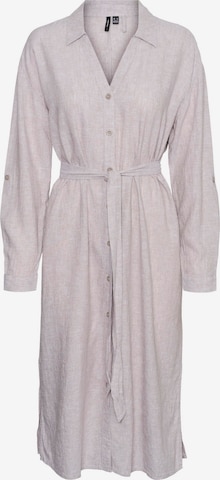 Abito camicia 'VMLinn' di VERO MODA in grigio: frontale