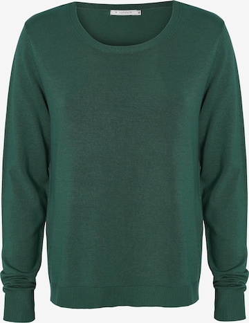 TATUUM Sweter 'TESSINI' w kolorze zielony: przód