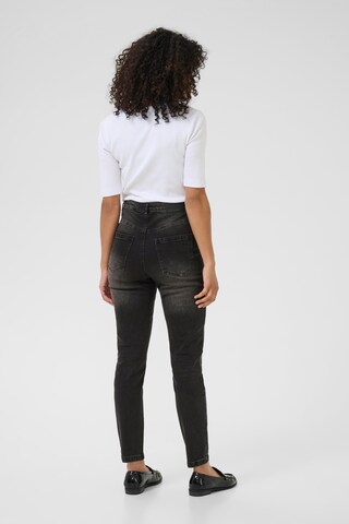 Skinny Jean 'Willow' Kaffe en noir